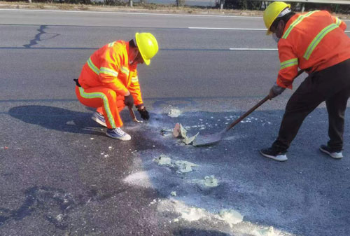 太原公路下沉注浆加固